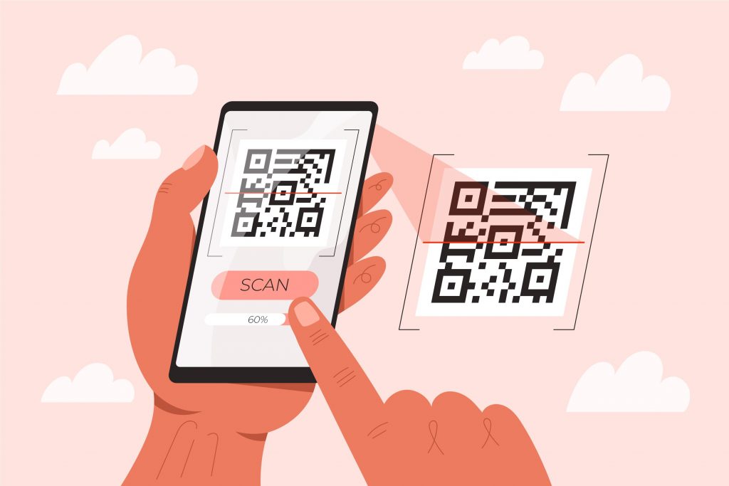 QR code business cards